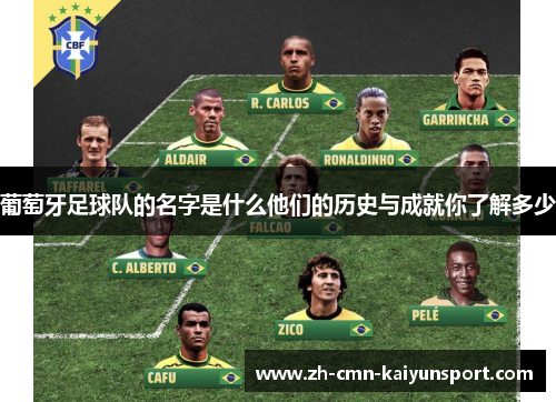 葡萄牙足球队的名字是什么他们的历史与成就你了解多少 葡萄牙足球队的名字是什么他们的历史与成就你了解多少